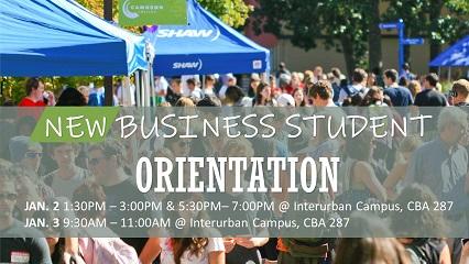 Business Orientation - Winter 2020